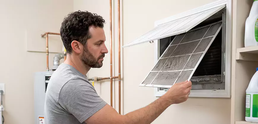 AC Filter Cleaning in Newtonville