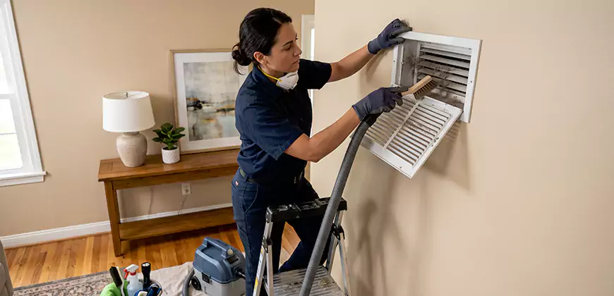 AC Vent Cleaning in Newtonville
