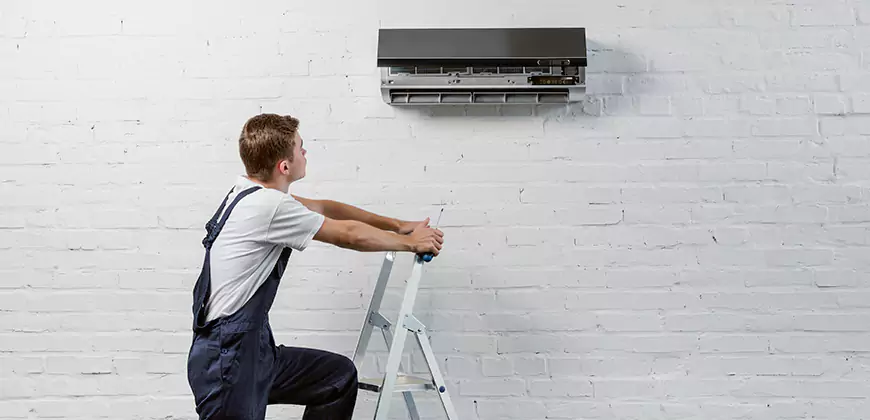 Split Air Conditioner Installation in Newtonville