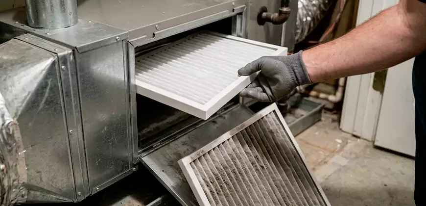 Window and Split Unit Filter Cleaning in Newtonville