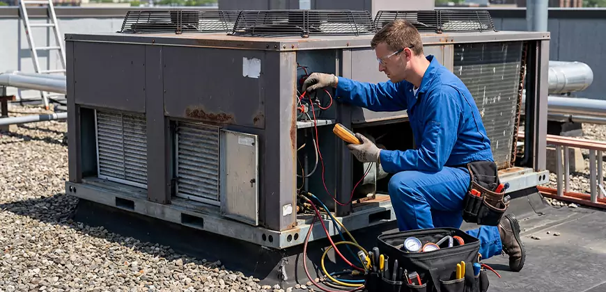 Package Unit Maintenance Service in Newtonville