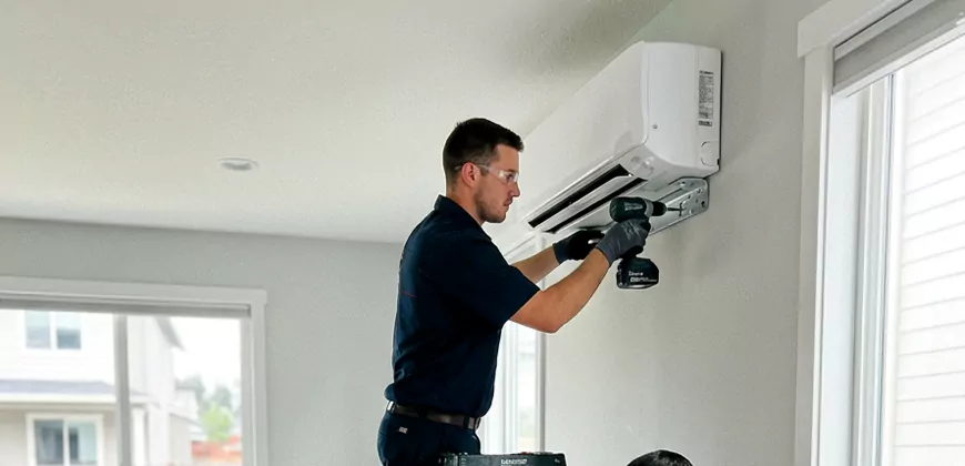 Central Air Without Ducts Alternative in Newtonville