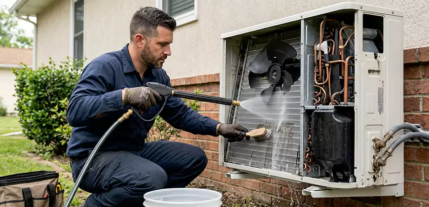 Furnace Tune-Up and Duct Cleaning in Newtonville