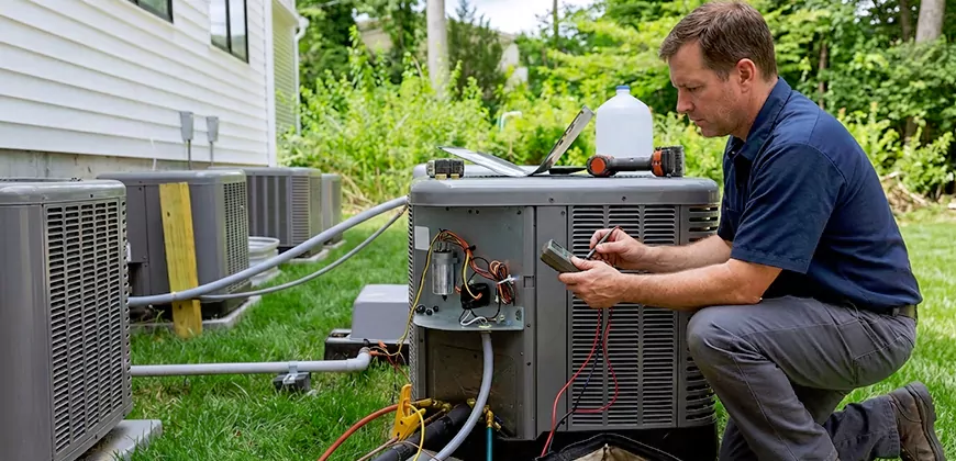 Heat Pump Conversion in Newtonville
